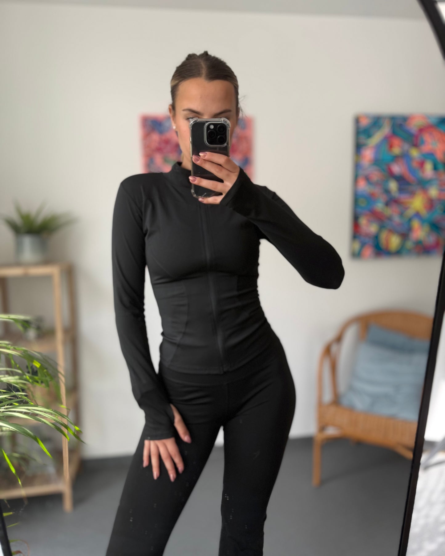 Tenue complète NONO – ensemble noir évasé femme chic et comfy