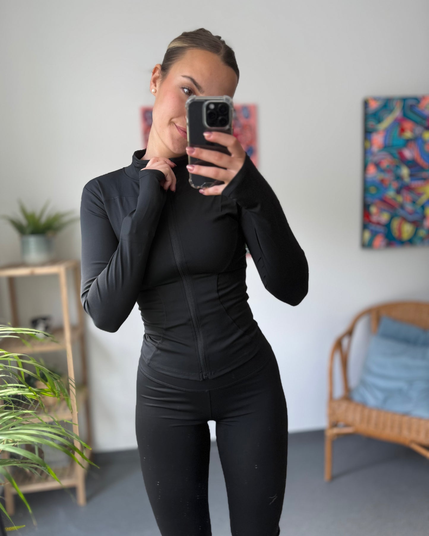 Tenue complète NONO – ensemble noir évasé femme chic et comfy