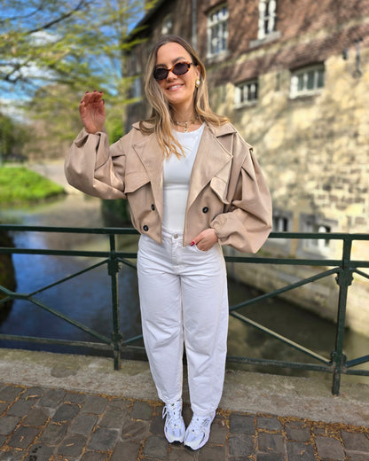 Veste suédine BILLIE