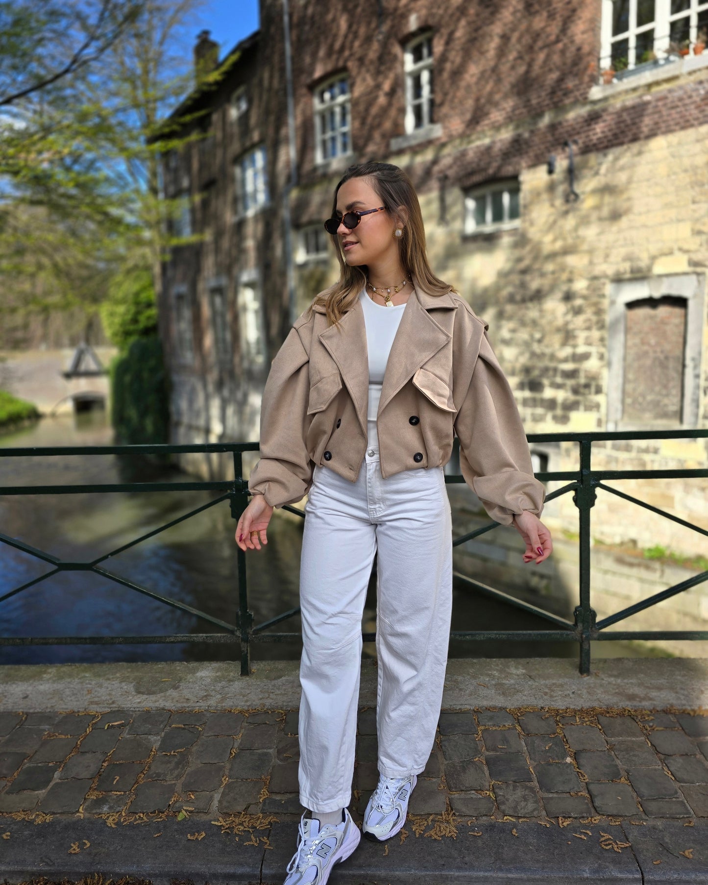 Veste suédine BILLIE