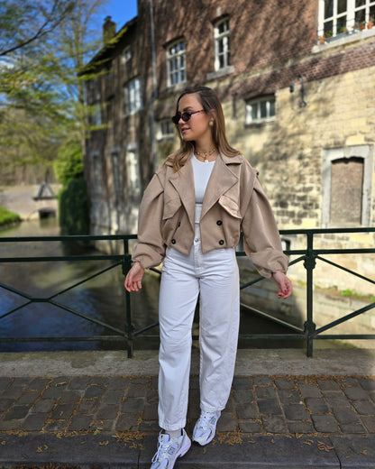 Veste suédine BILLIE