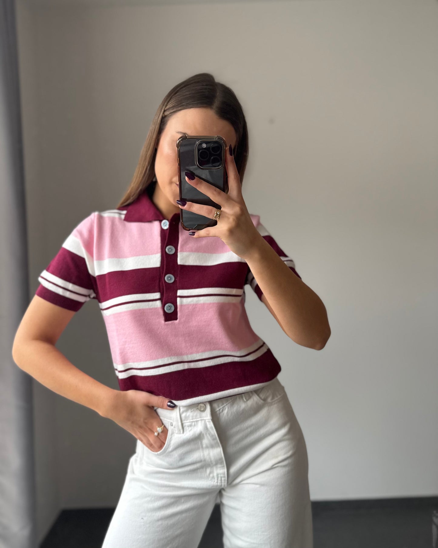 T-shirt polo GARANCE