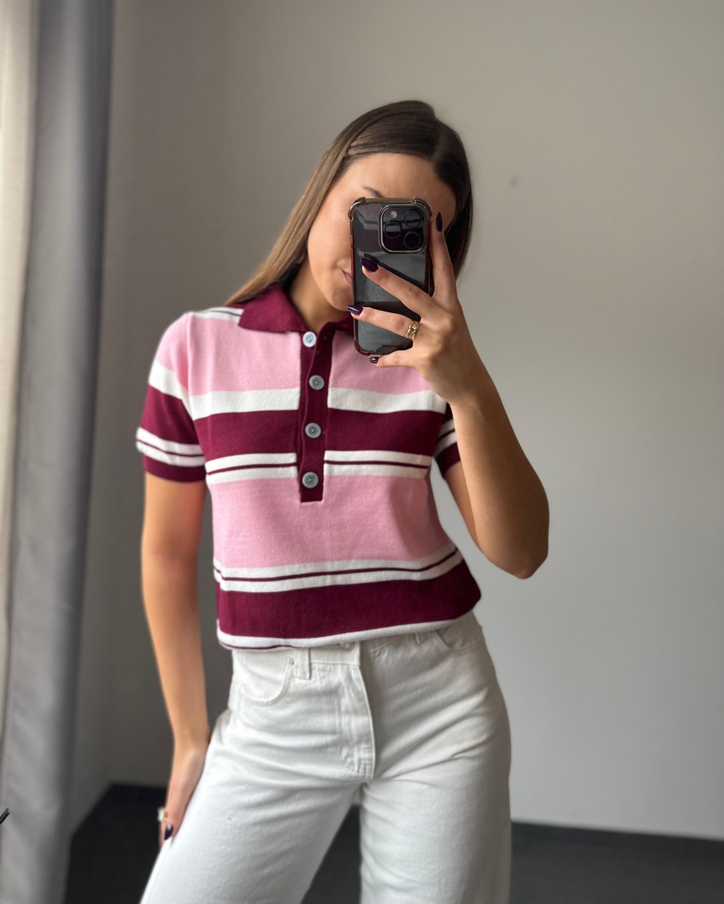 T-shirt polo GARANCE