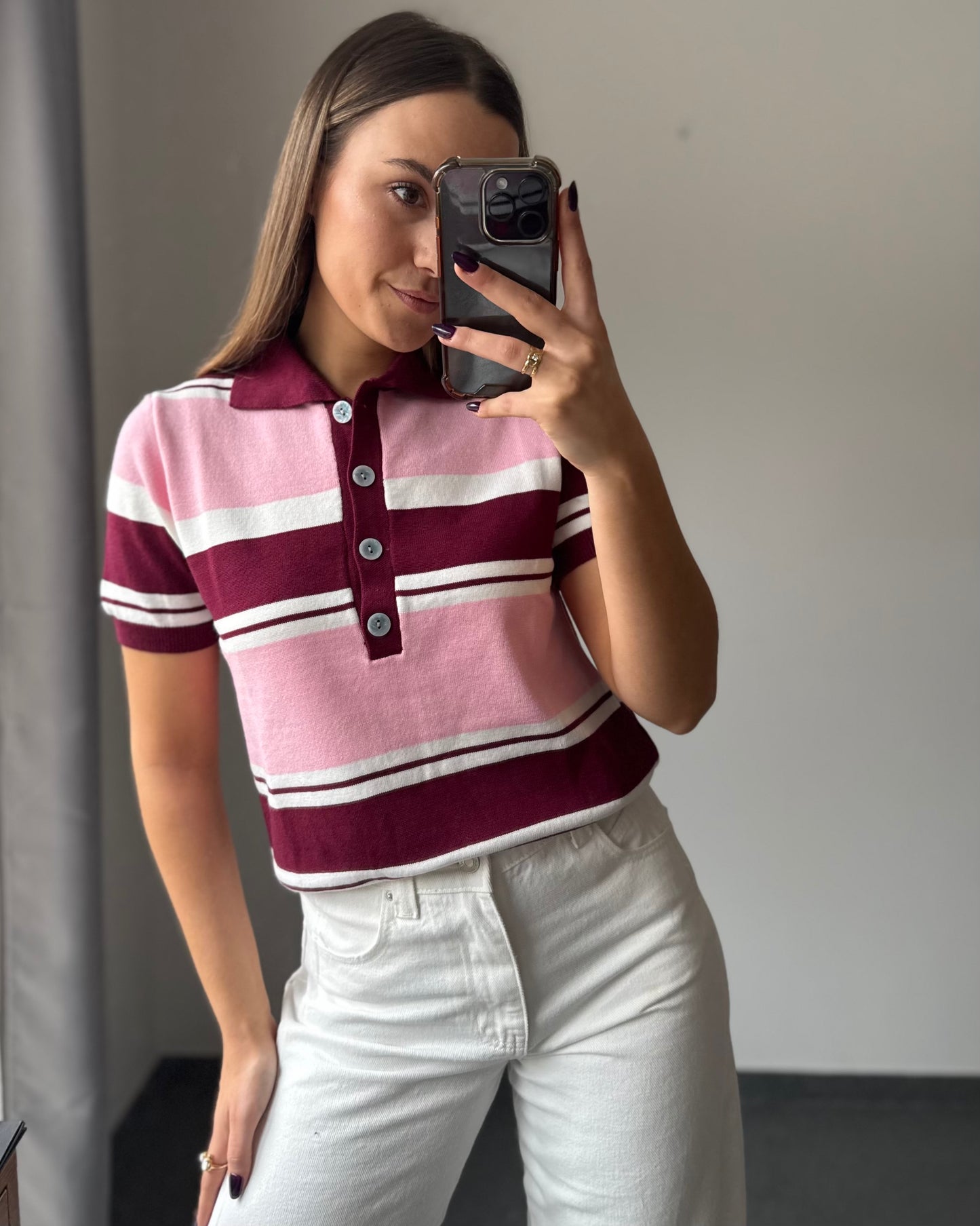T-shirt polo GARANCE