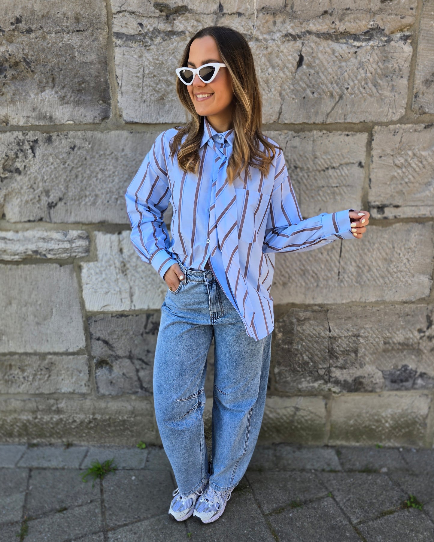 Chemise cravate NOA