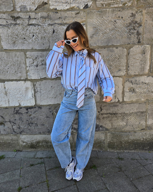 Chemise cravate NOA