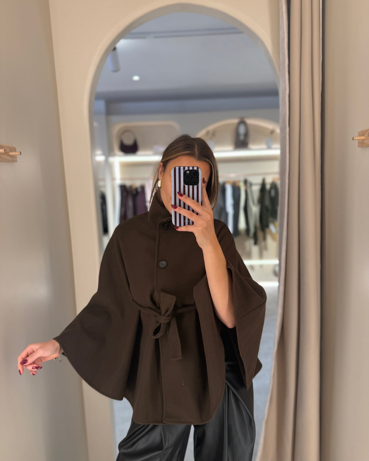 Manteau Cape LEONORE