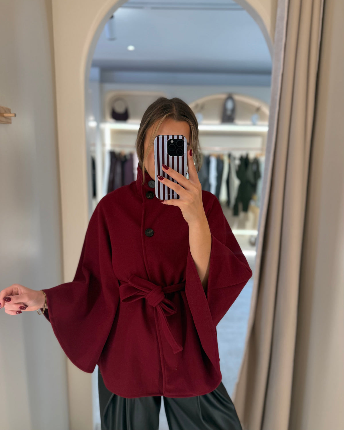 Manteau Cape LEONORE
