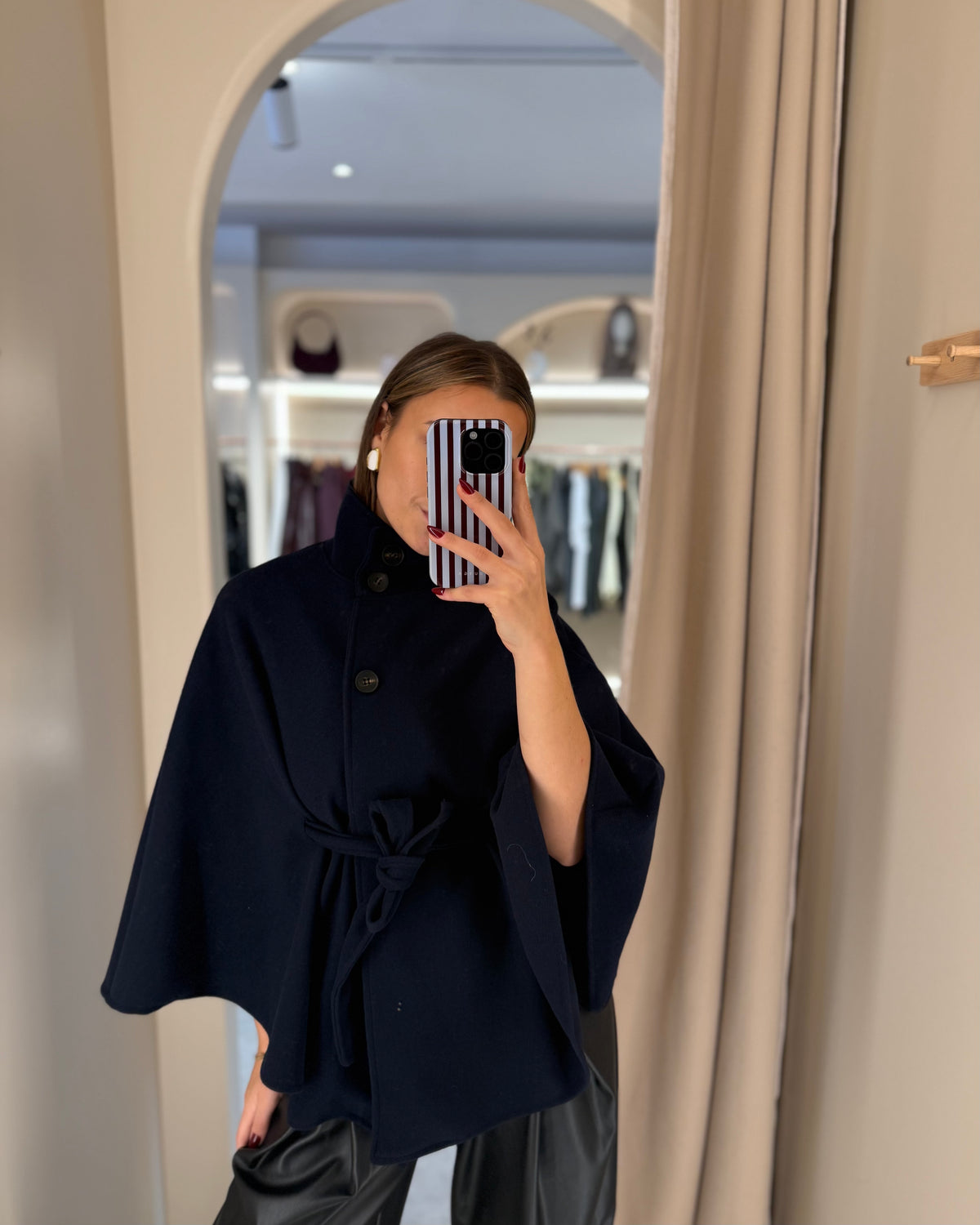 Manteau Cape LEONORE