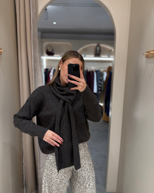 Pull écharpe