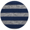 Bleu marine/Gris